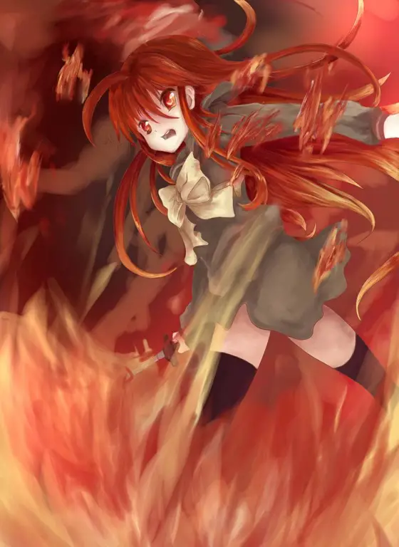 Gambar fanart Shakugan no Shana