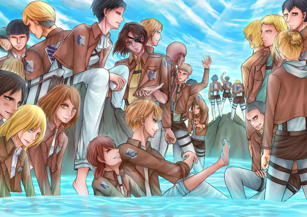 Gambar fanart Shingeki no Kyojin