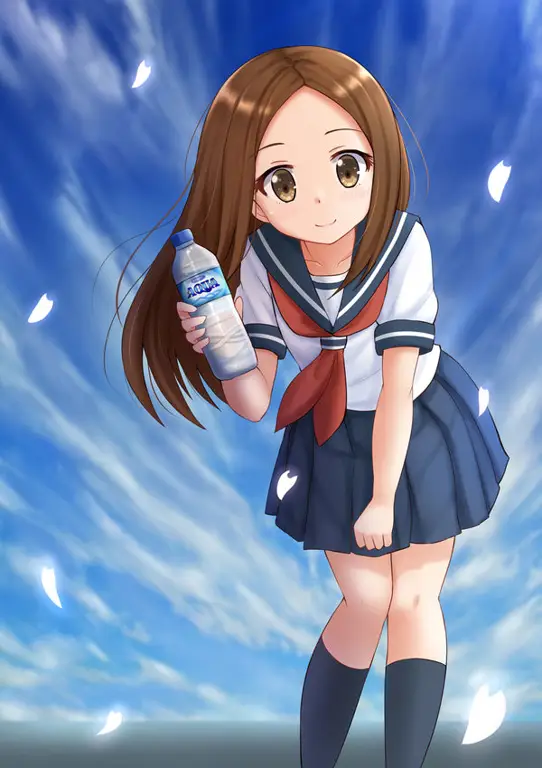 Gambar fanart Takagi-san