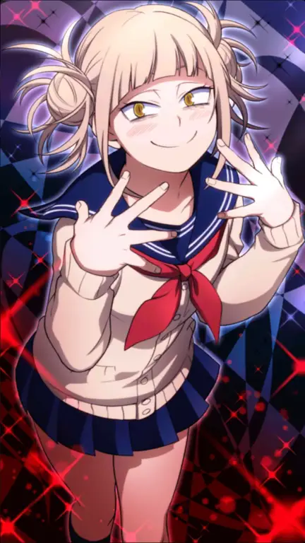 Gambar fanart Toga Himiko yang menawan