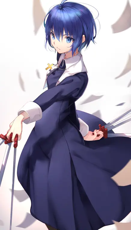 Gambar fanart Tsukihime yang indah