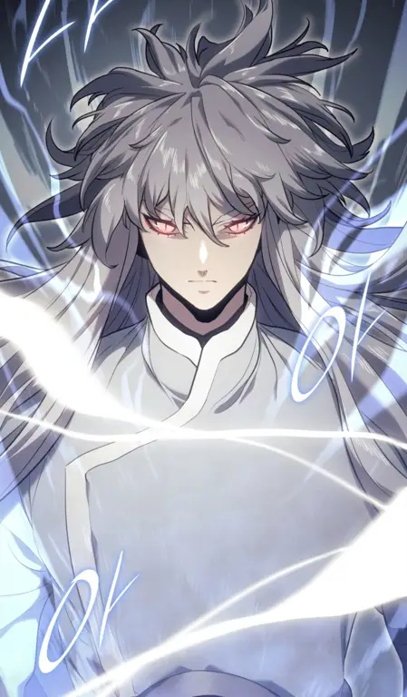 Fanart yang menggambarkan adegan dari Reaper of the Drifting Moon Gambar fanart Reaper of the Drifting Moon