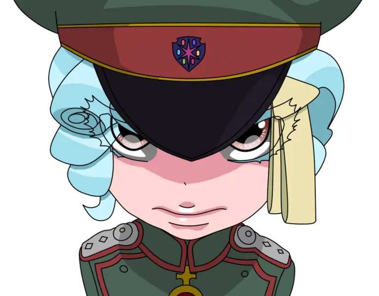 Gambar fanart Youjo Senki yang aman untuk dilihat di tempat kerja