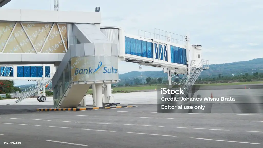 Terminal Bandar Udara Palu yang modern dan nyaman