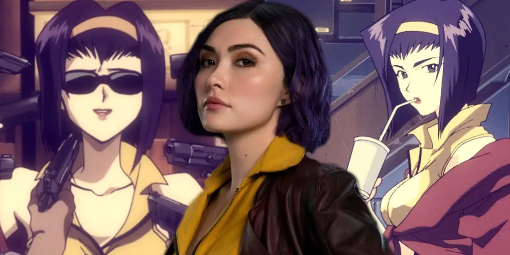 Gambar Faye Valentine, salah satu karakter utama di Cowboy Bebop