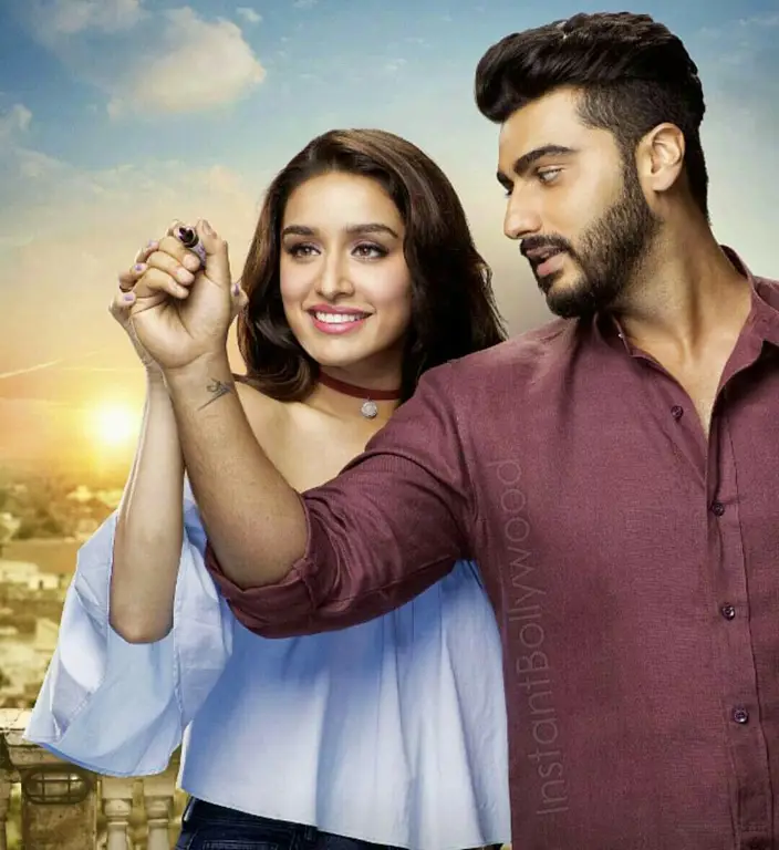 Arjun Kapoor dan Shraddha Kapoor dalam film Half Girlfriend