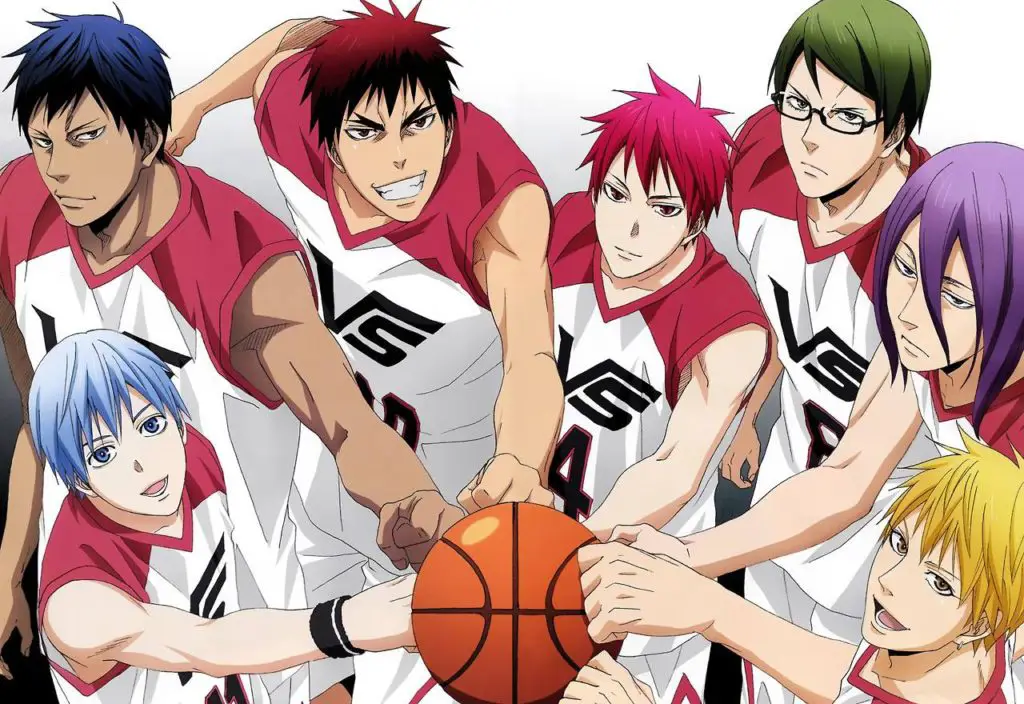 Gambar seluruh karakter Kuroko no Basket dalam satu foto grup