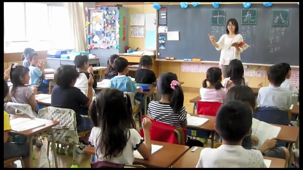 Suasana sekolah di Jepang