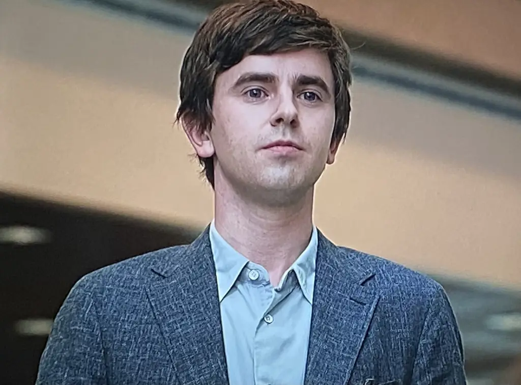 Freddie Highmore sebagai Shaun Murphy di The Good Doctor