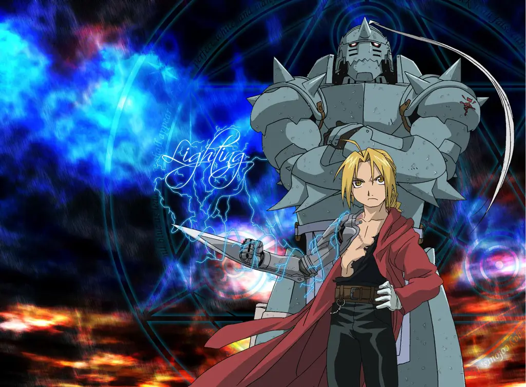 Poster anime Full Metal Alchemist Brotherhood