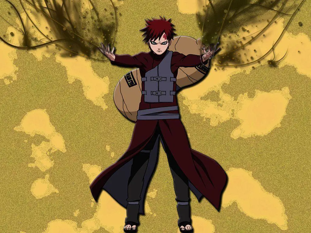 Gambar Gaara sebagai Kazekage