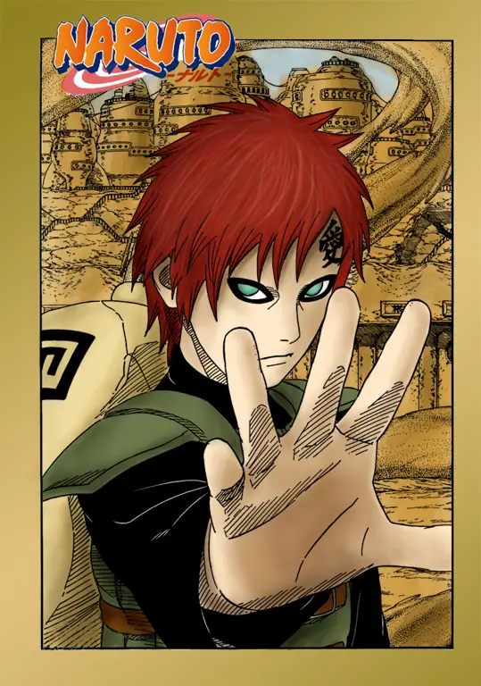 Gaara sebagai Kazekage