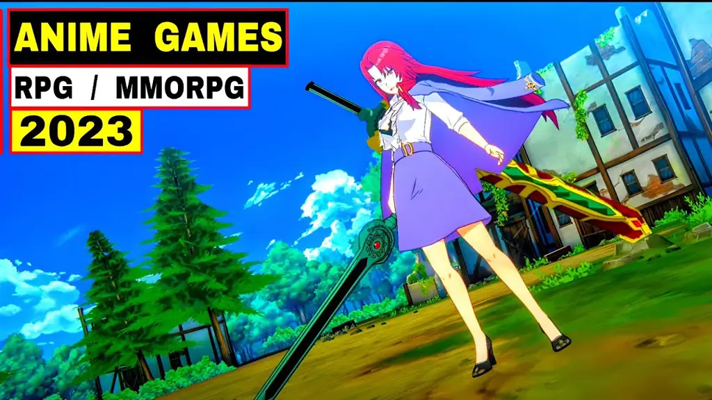 Gambar anime gadis bermain game RPG