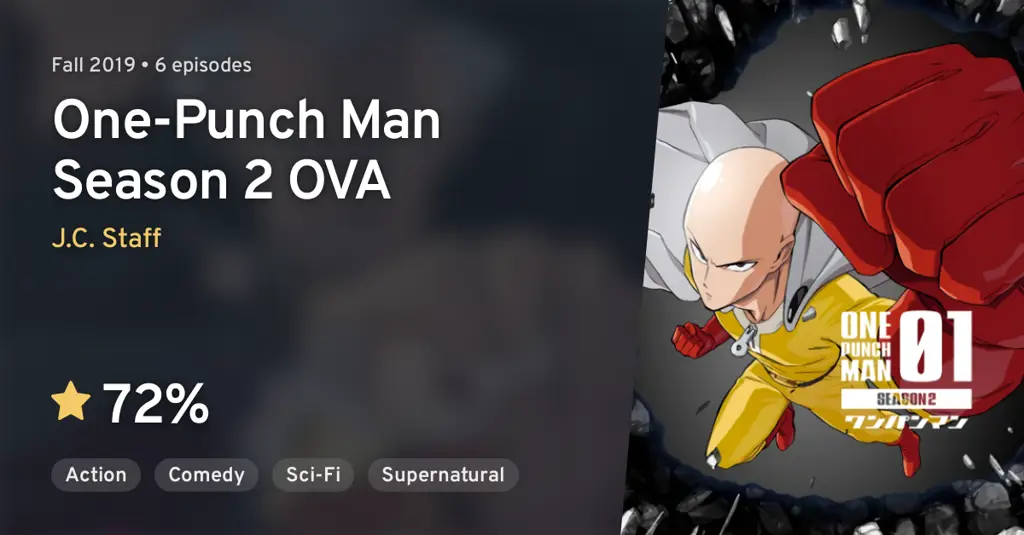 Adegan aksi seru dari One Punch Man OVA