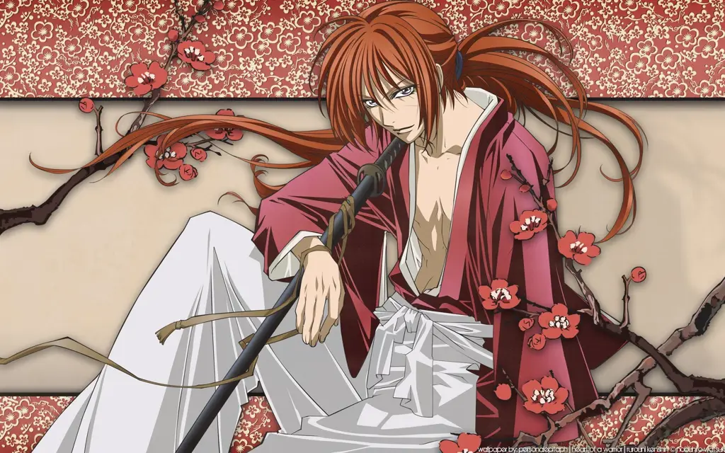 Gambar adegan anime Rurouni Kenshin