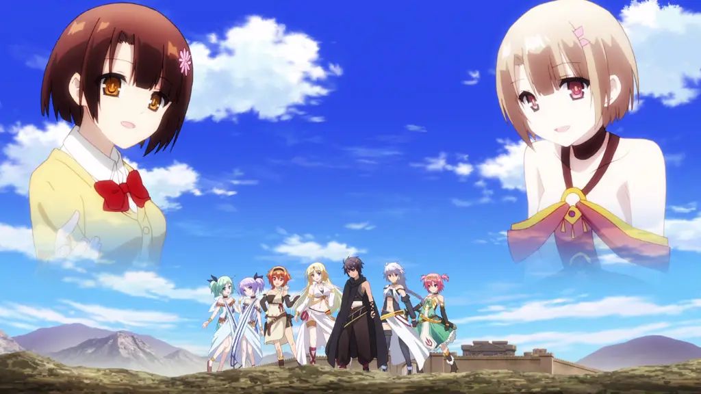 Adegan anime Hyakuren no Haou to Seiyakuno Valkyria