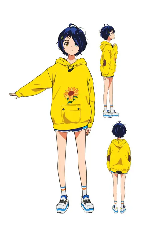 Gambar Ai Ohto, tokoh utama dalam anime Wonder Egg Priority Karakter Ai Ohto dari Wonder Egg Priority