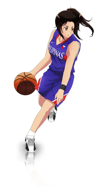 Ilustrasi anime bola basket