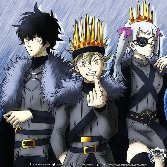 Asta dan Yuno dari Black Clover