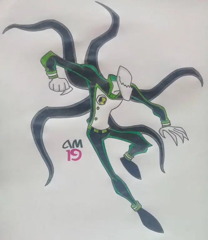 Ilustrasi alien Ben 10