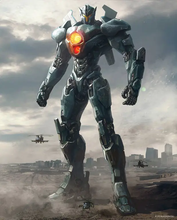 Gambar Jaeger dari film Pacific Rim Uprising