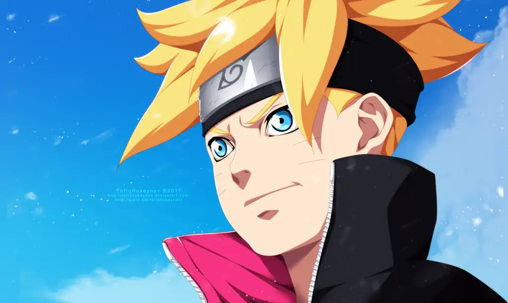 Gambar Boruto dengan resolusi tinggi