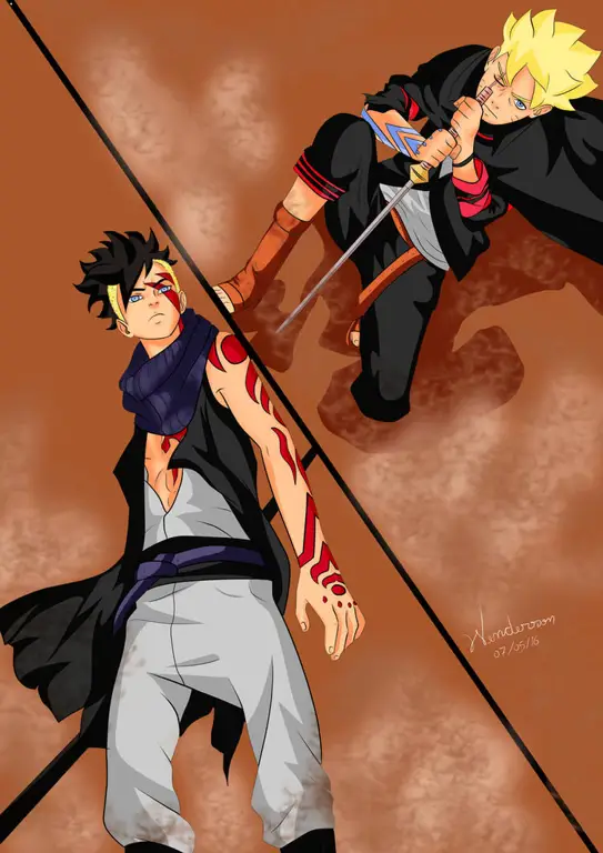 Boruto dan Kawaki