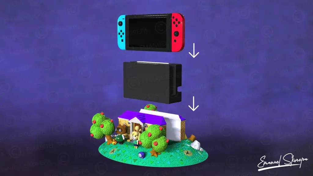 Dock Nintendo Switch Animal Crossing Edition