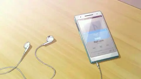 Earphone anime aesthetic