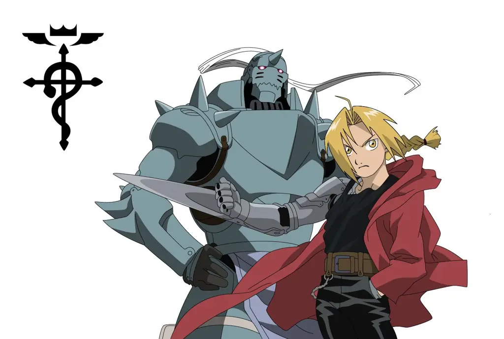 Edward dan Alphonse Elric dalam Fullmetal Alchemist Brotherhood