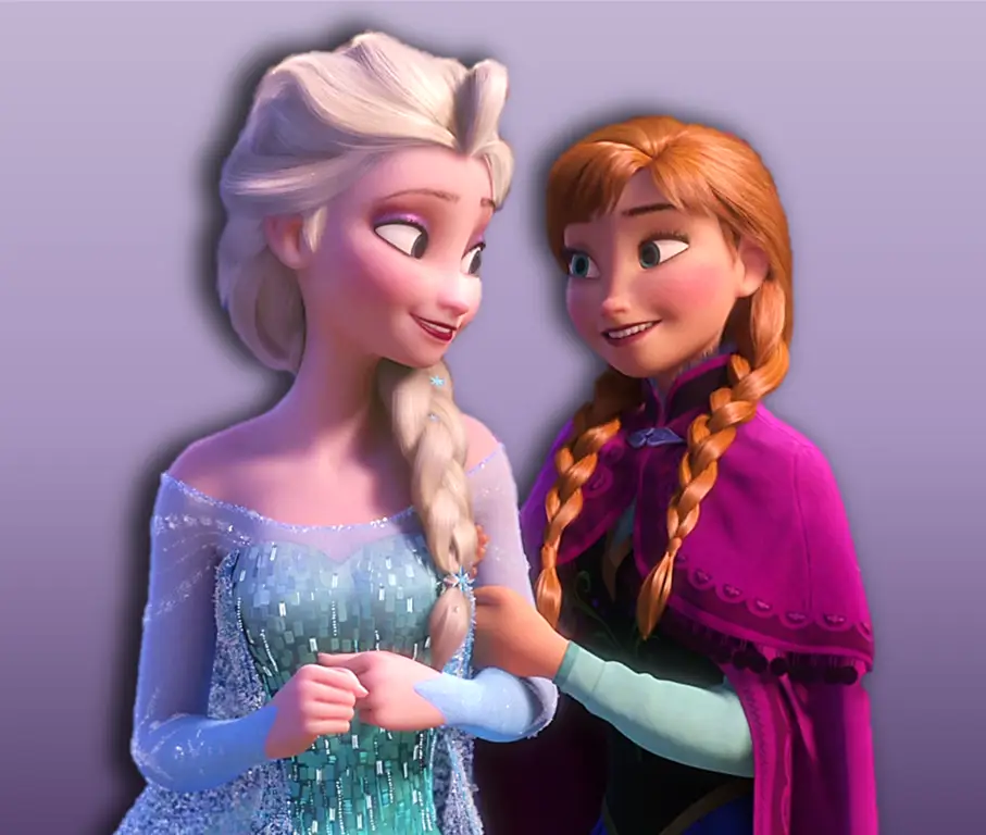 Elsa dan Anna dari Frozen 1