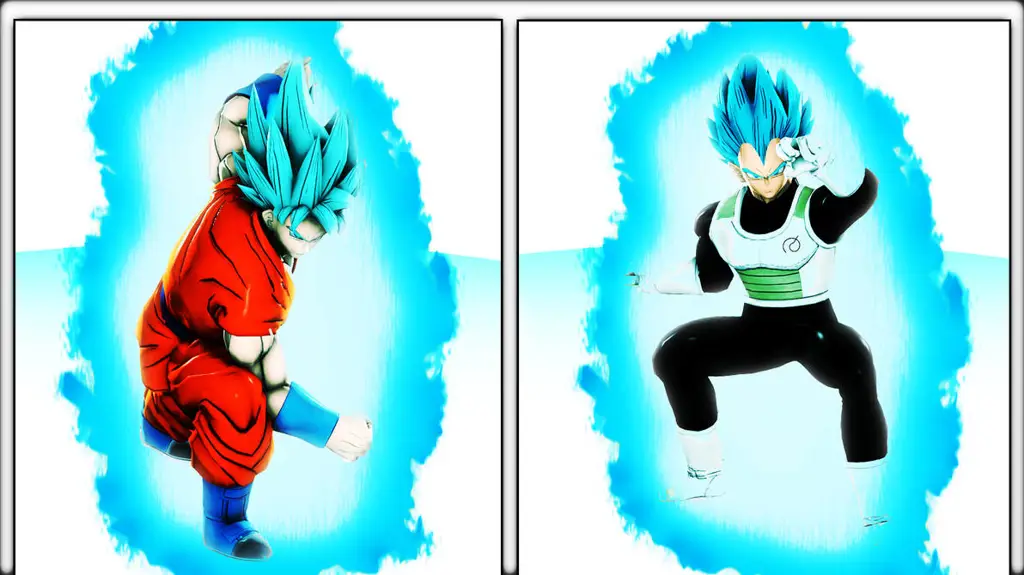 Goku dan Vegeta berlatih bersama