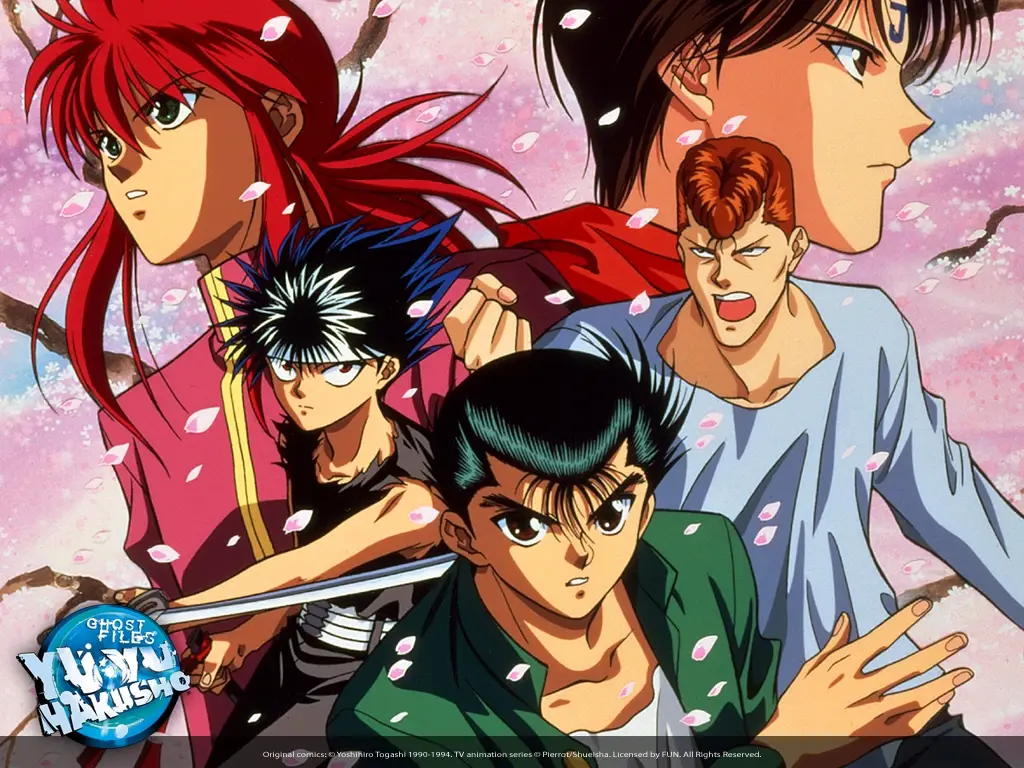 Karakter-karakter Yu Yu Hakusho berkumpul