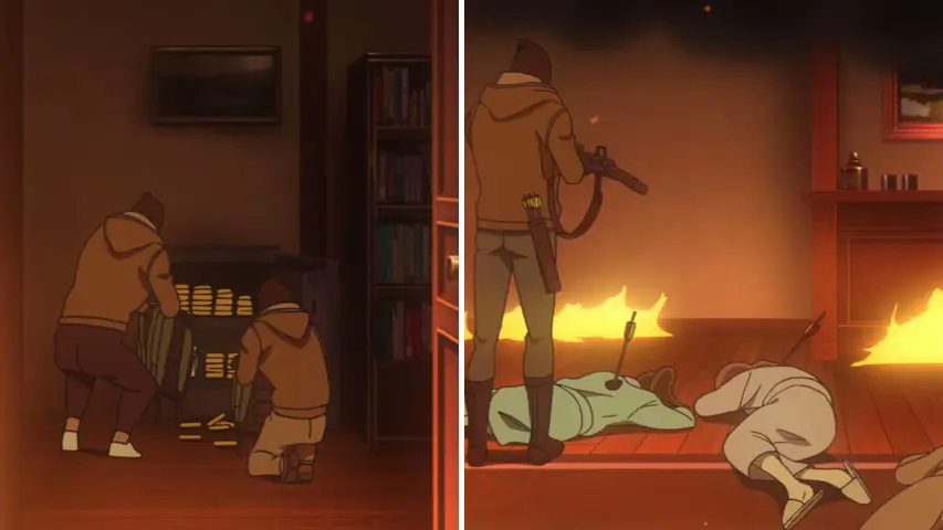 Gambar ilustrasi berkas-berkas kasus yang sedang ditangani Conan Gambar berkas-berkas kasus Detective Conan