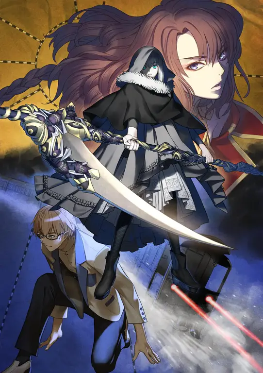 Ilustrasi gaya seni Lord El-Melloi II