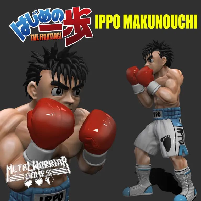 Ippo Makunouchi berlatih keras