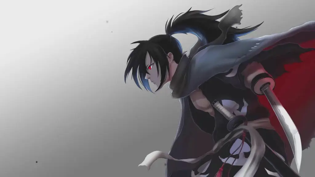 Gambar kunci dari anime Dororo