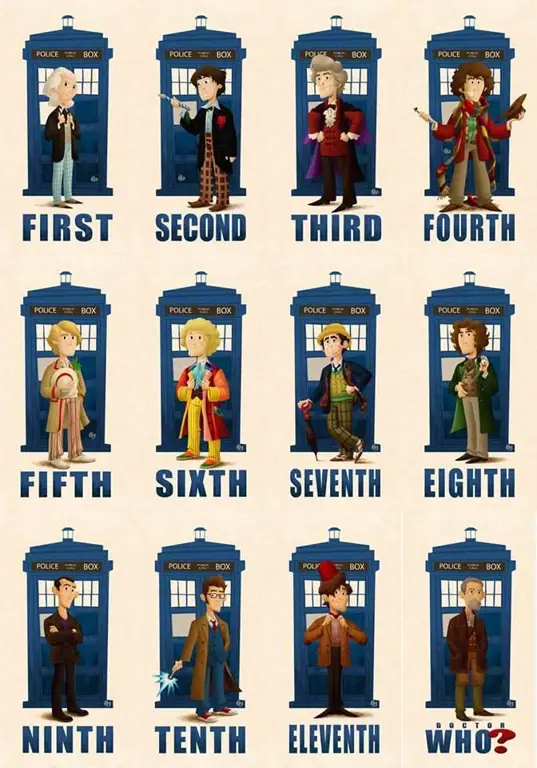 Gambar kunci dari musim pertama Doctor Who