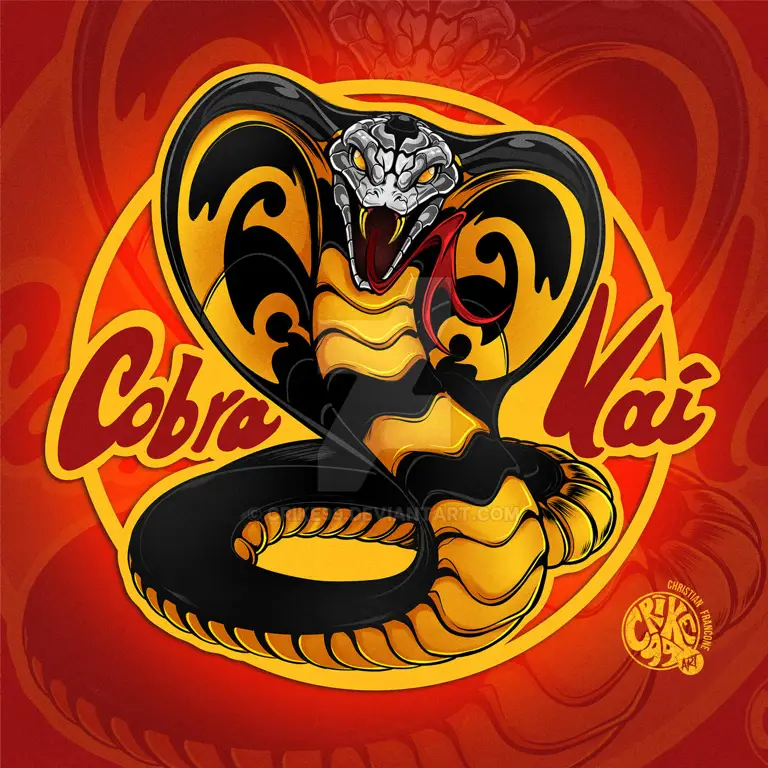 Gambar kunci seni Cobra Kai Musim 1