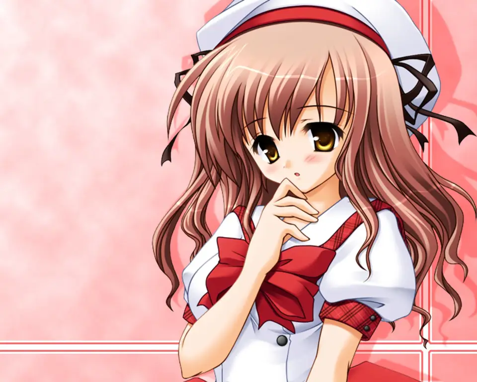 Wallpaper gadis anime yang imut