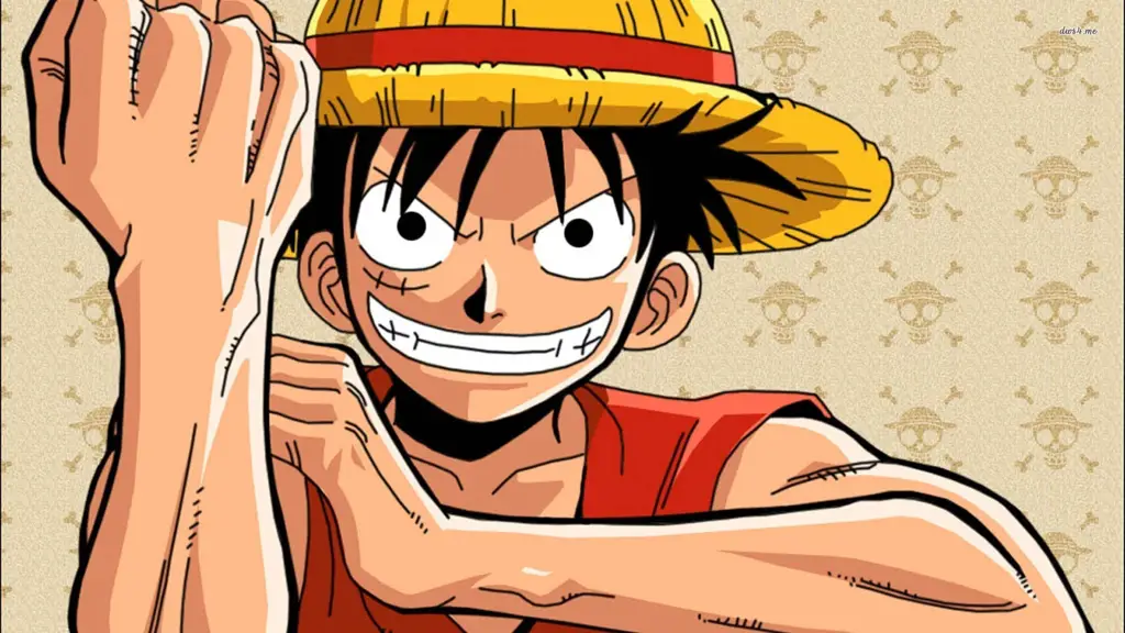 Wallpaper Luffy dalam resolusi tinggi