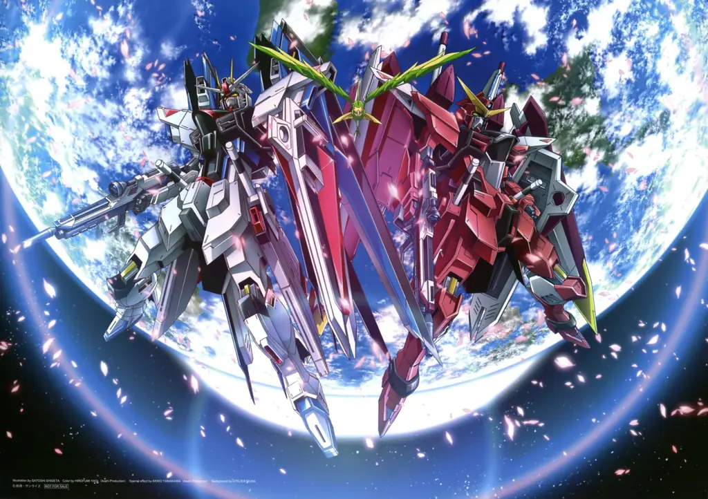 Mecha dalam anime Gundam Seed Freedom