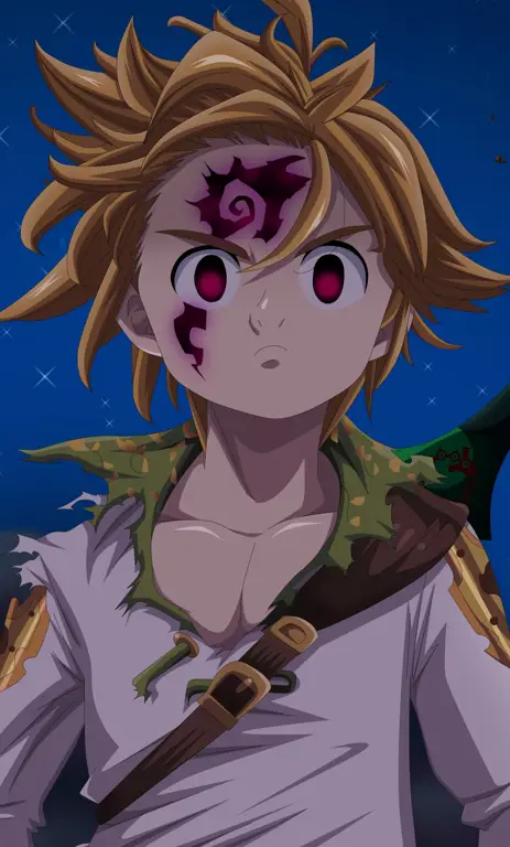 Meliodas, pemimpin Tujuh Dosa Mematikan