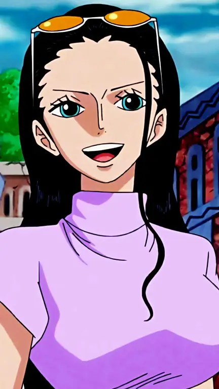 Gambar Nico Robin yang sopan