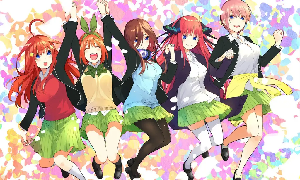 Karakter-karakter dalam Gotoubun no Hanayome