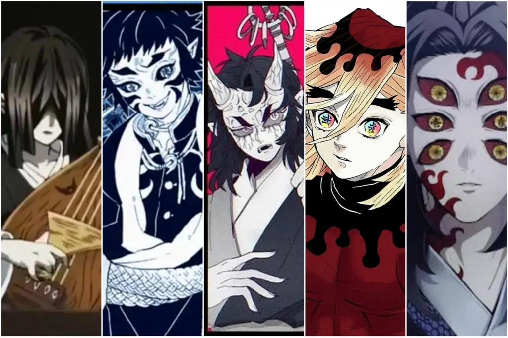 Gambar para pemburu iblis yang menunjukkan kekompakan dan kekuatan mereka Para pemburu iblis di Kimetsu no Yaiba