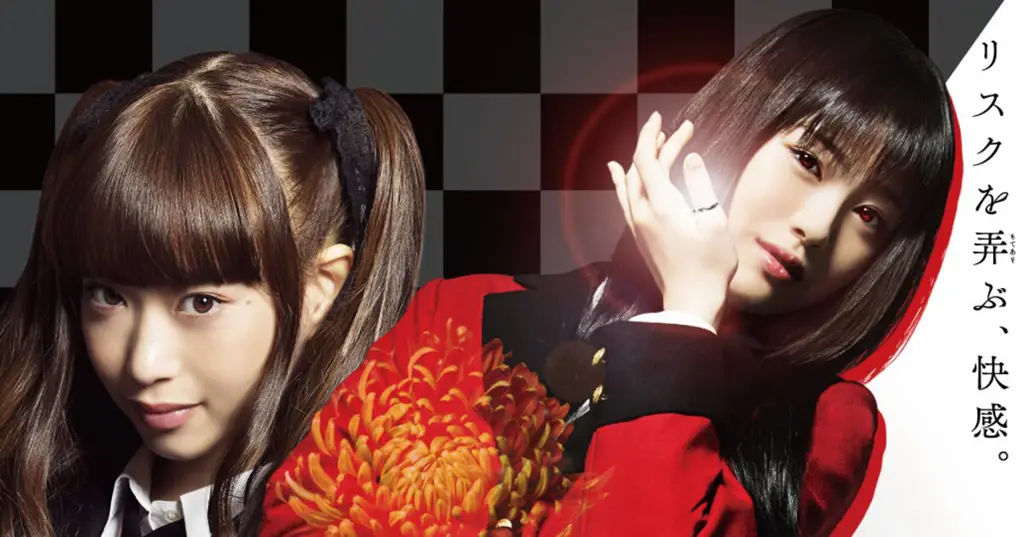 Perbandingan anime dan live action Kakegurui