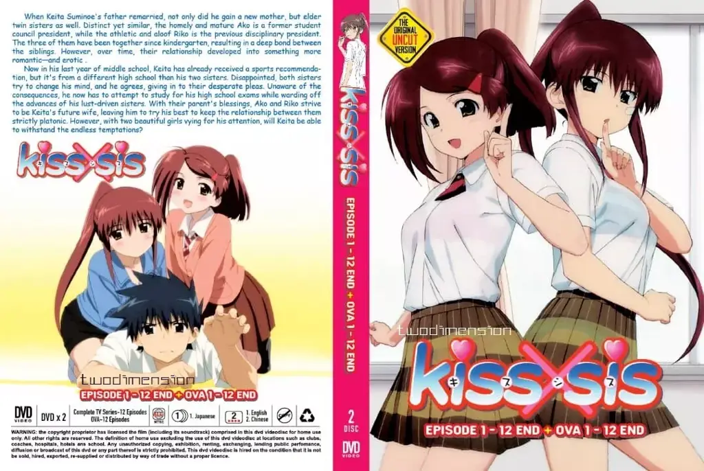 Ilustrasi dari Kiss x Sis OVA