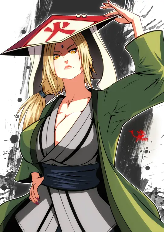 Gambar resmi Naruto dan Tsunade dari anime Naruto