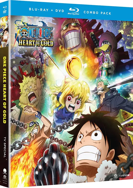 Sampul Blu-ray One Piece Film: Gold